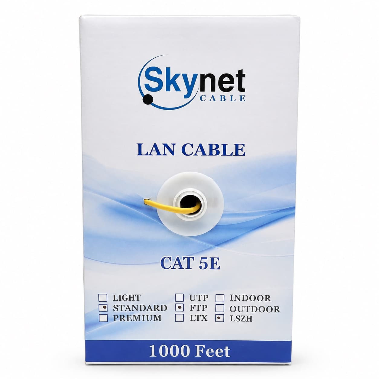 Витая пара SkyNet Standard кат.5е F/UTP4 CU 24AWG LSZH нг(A), оранжевый, 305 м