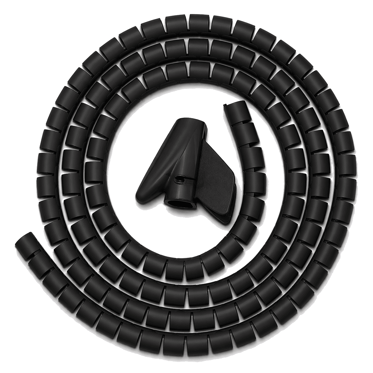 Органайзер для проводов Maxicord с инструментом, диаметр 20мм, 2,5 метра, черный