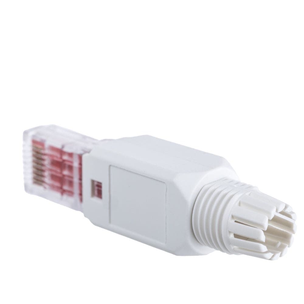 Полевой коннектор Maxicord с фиксатором кабеля RJ-45(8P8C) кат.5e универсальный, 50 шт — изображение 4