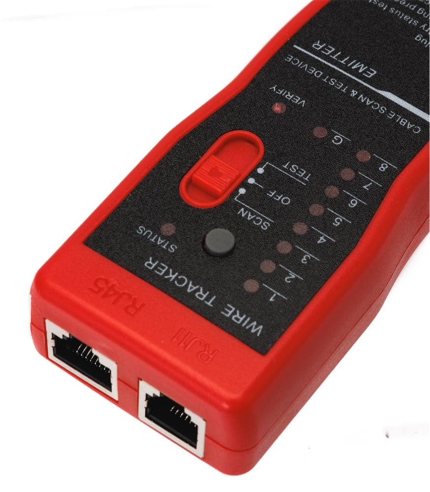 Кабельный тестер Maxicord HT-462 с тон-генератором в чехле — изображение 7