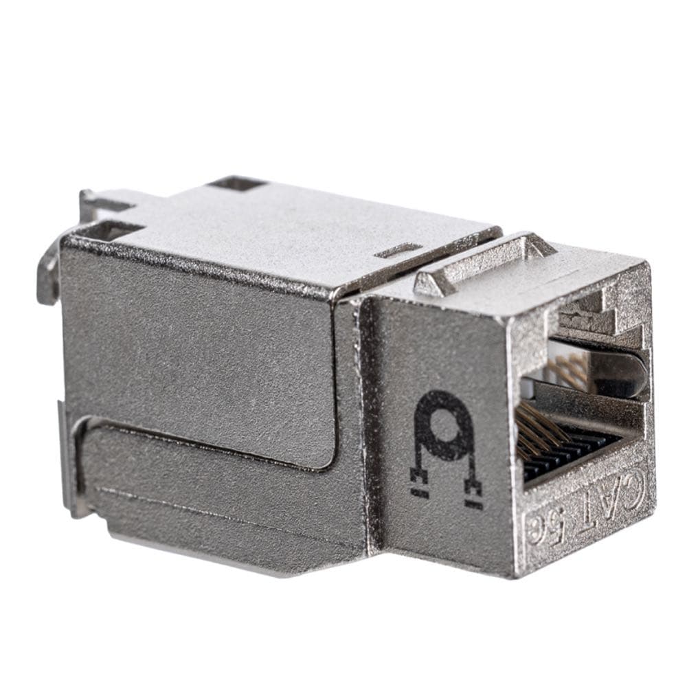 Модуль Maxicord Keystone Jack RJ-45(8P8C) кат.5е FTP DUAL IDC 90 градусов Toolless, белый — изображение 2