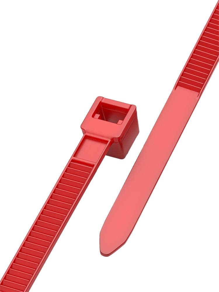 Набор стяжек Maxicord S (150х3,6мм) нейлоновые с тройным замком 75шт/уп, цветные