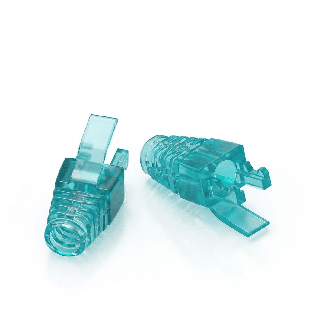 Защитный колпачок Maxicord для коннектора RJ-45(8P8C) с язычком, синий, упаковка 100 штук