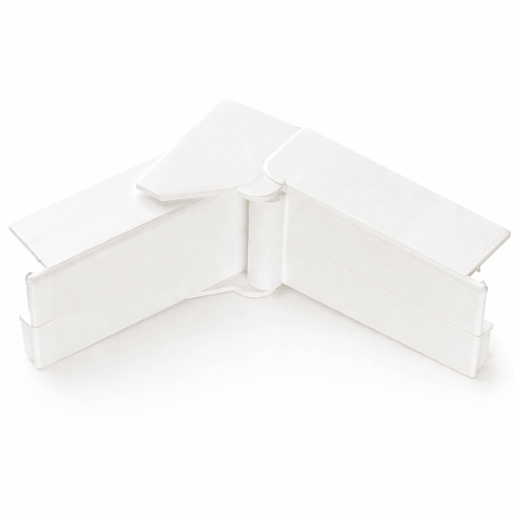 020003S Угол внутренний/внешний изменяемый для кабельного канала 20х12,5