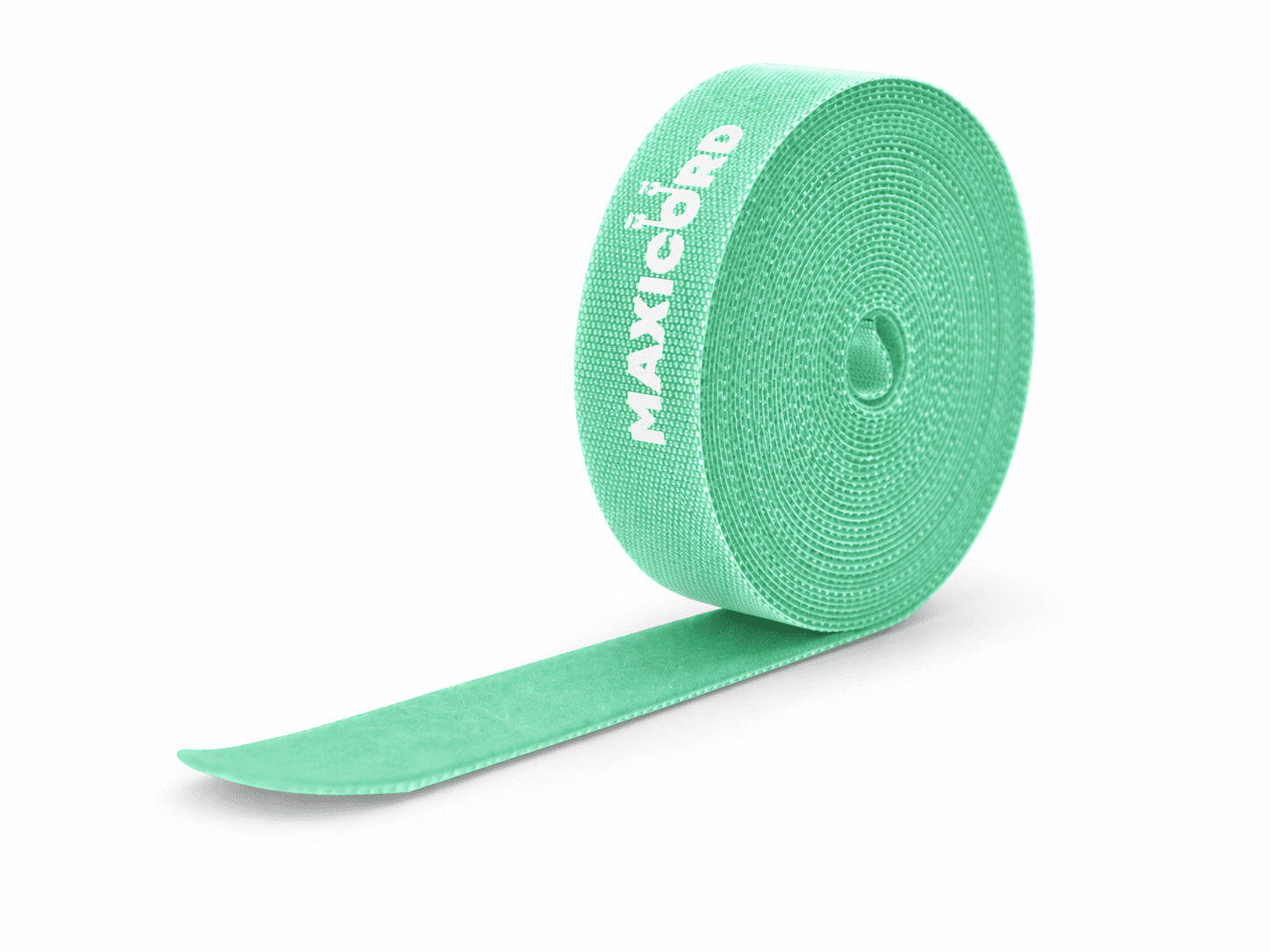 Лента-липучка Maxicord 20мм в рулоне 5м, зеленая