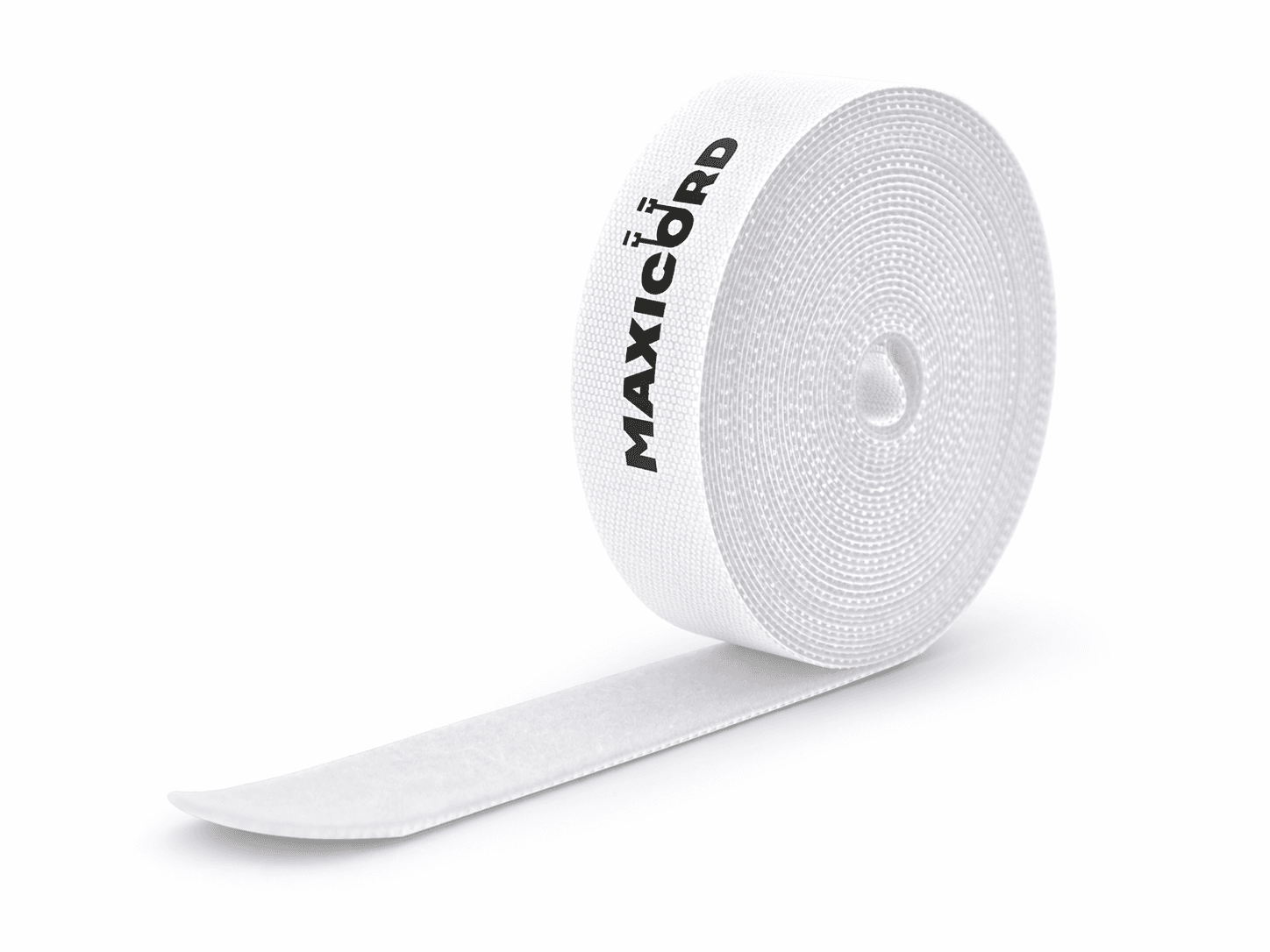 Лента-липучка Maxicord 20мм в рулоне 5м, белая